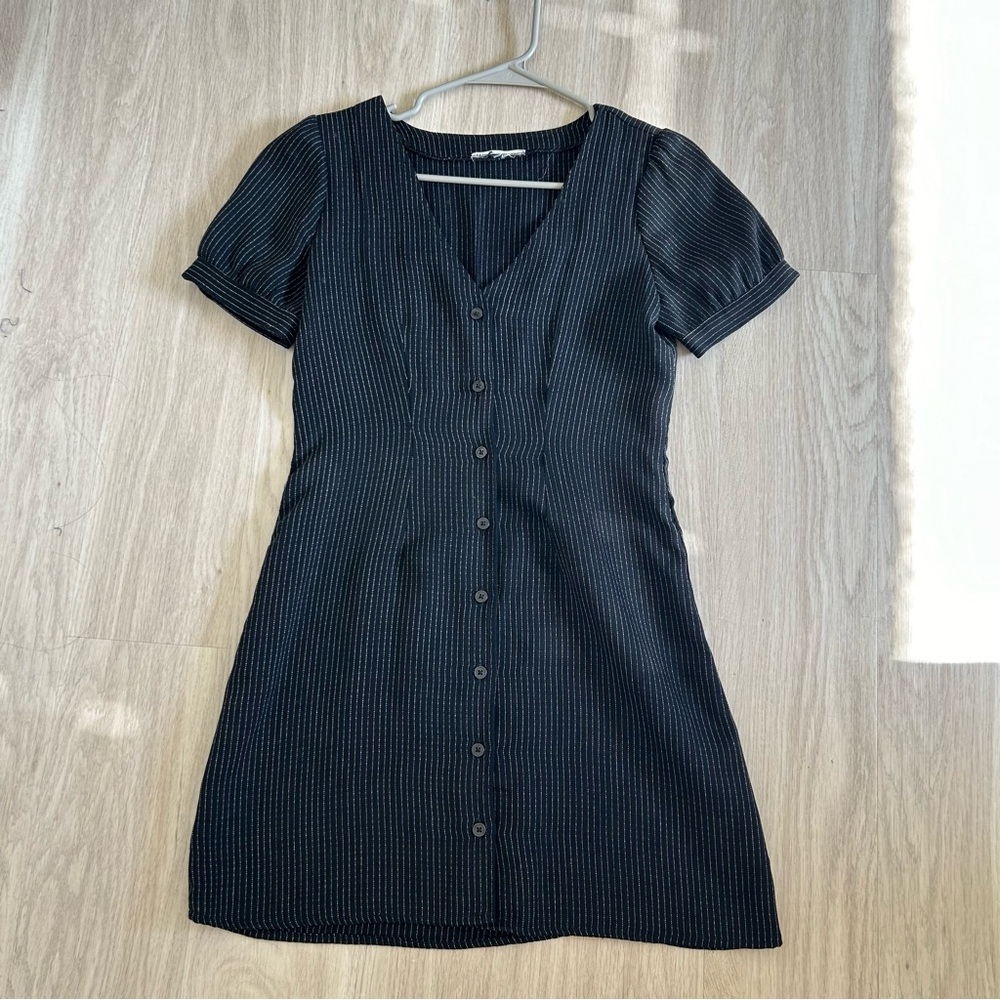 Urban Outfitters Pinstripe Work Dress